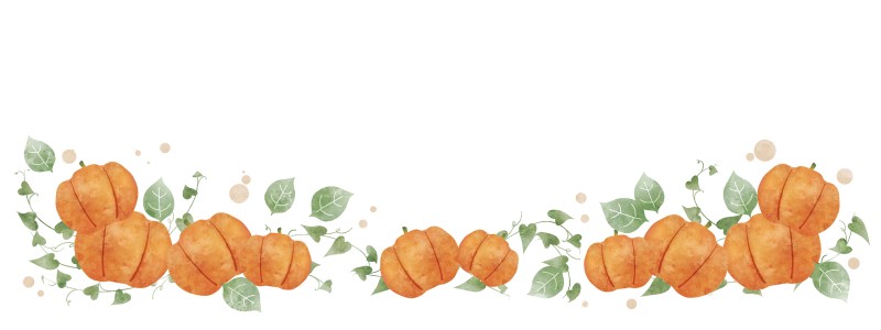 カボチャ｜かぼちゃ｜ハロウィン｜秋｜食べ物｜野菜｜フレーム（飾り枠）｜無料｜ダウンロード