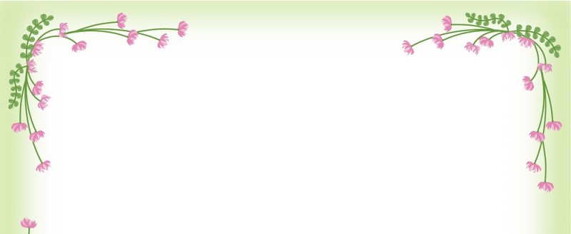 蓮華の花｜ピンク色の花｜フレーム（飾り枠）｜無料｜ダウンロード
