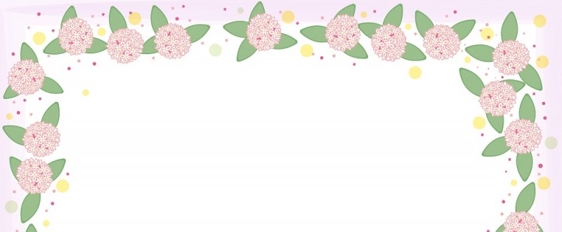 沈丁花｜ピンク色の花｜フレーム（飾り枠）｜無料｜ダウンロード