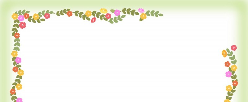 ポーチュラカの花｜カラフルな花｜フレーム（飾り枠）｜無料｜ダウンロード