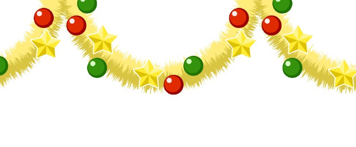 オーナメント｜星｜飾り｜飾りつけ｜楽しい｜クリスマスカード｜金色｜フレーム（飾り枠）｜無料｜ダウンロード
